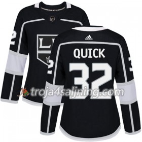 Los Angeles Kings tröja Jonathan Quick 32 Adidas 2017-2018 Svart Authentic - Dame NHL Tröjor